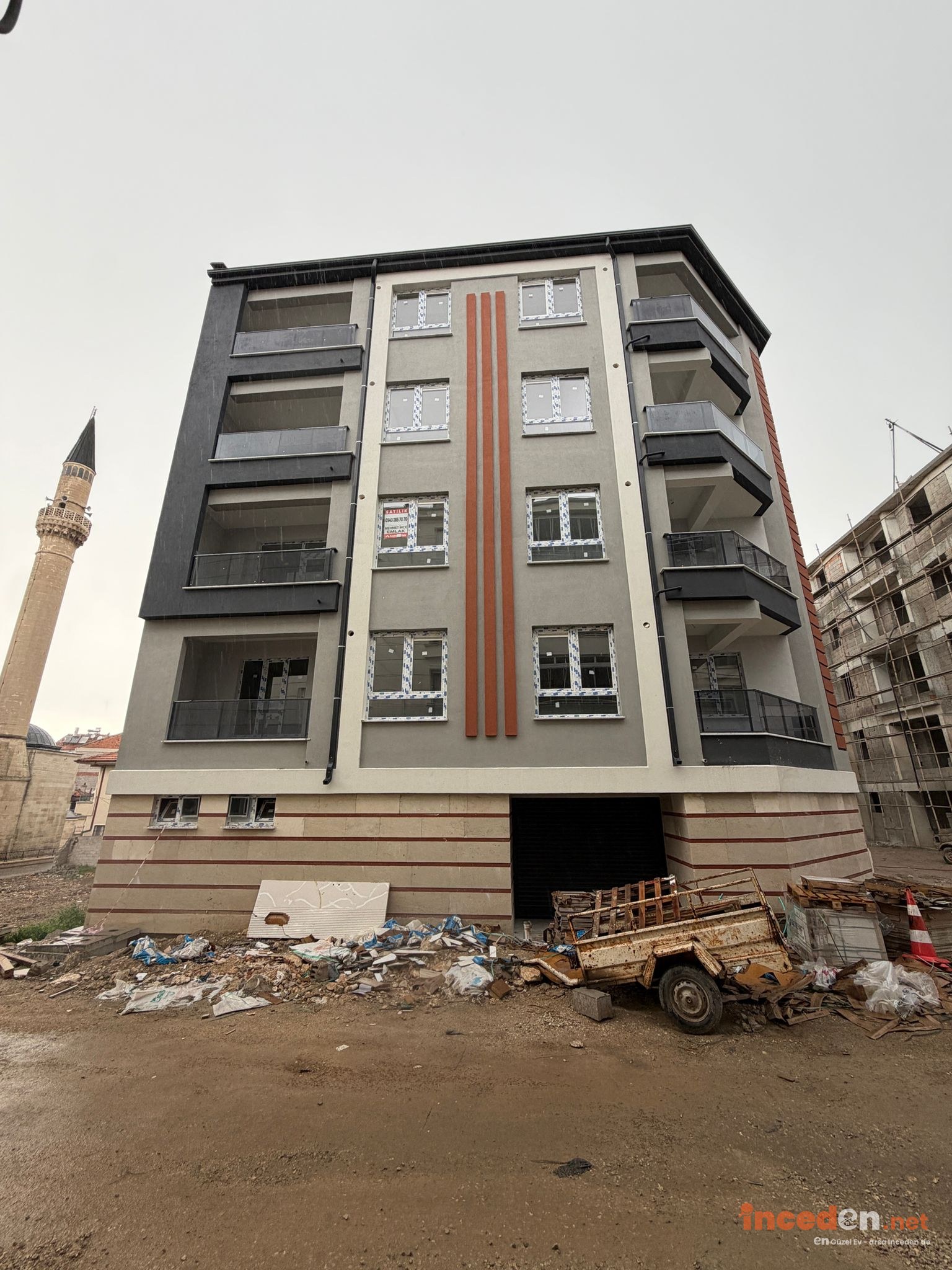 -KOÇAKDEDE MAH. SIFIR 2+1 ORTAK KULLANIM GARAJLI SATILIK DAİRE - — Karaman