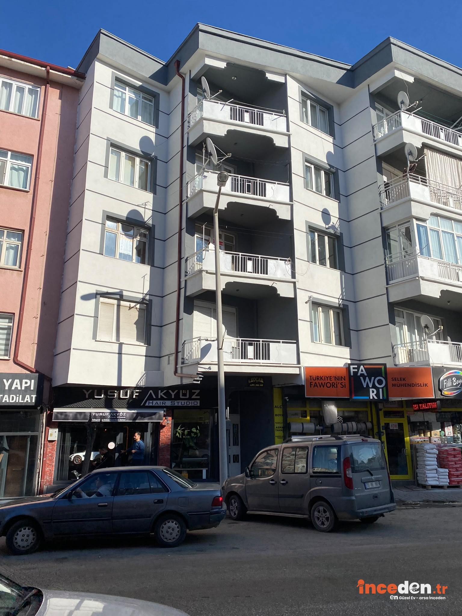 CEDİT MAHALLESİ'NDE SATILIK 2+1 DAİRE — Karaman