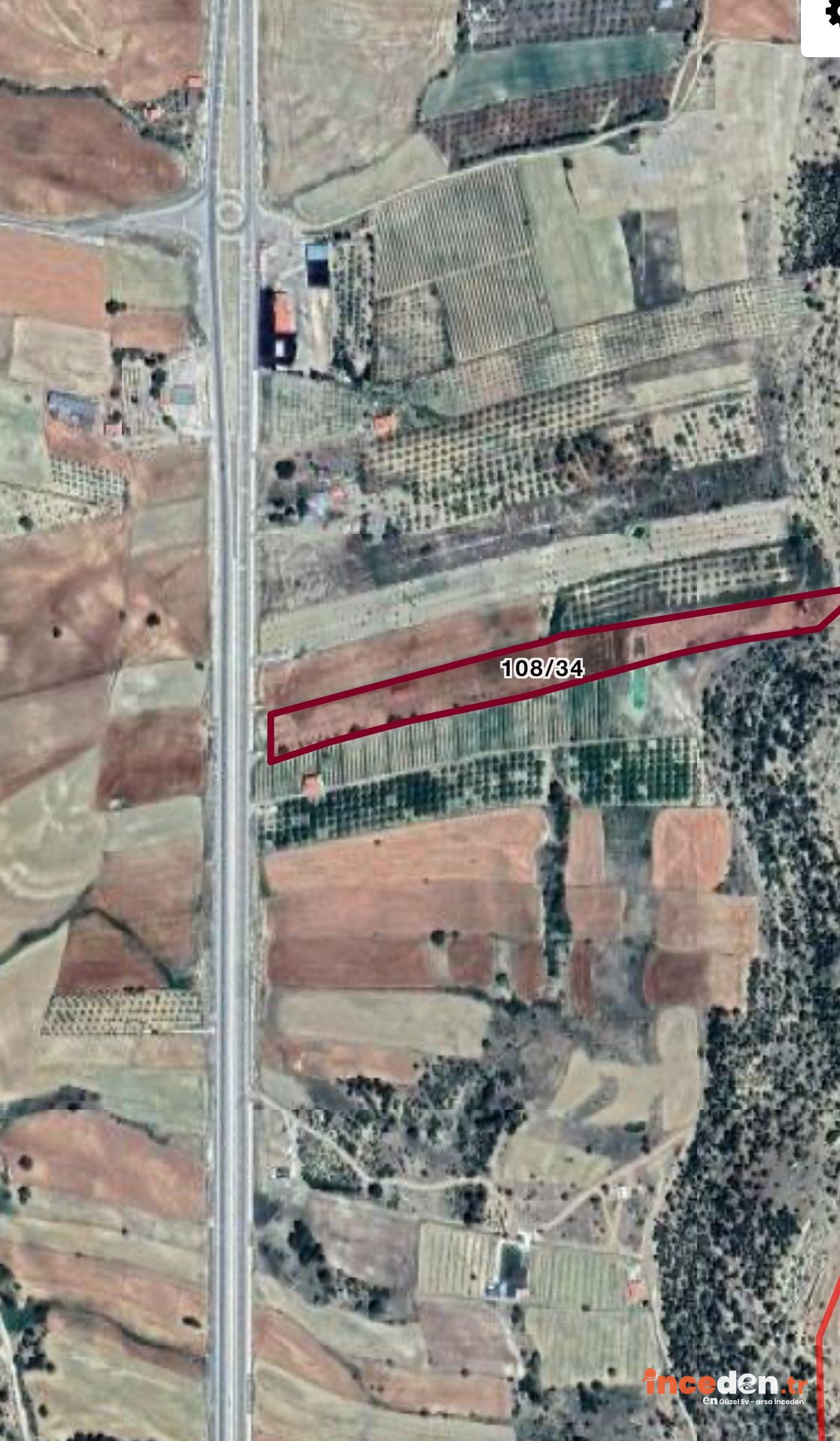 KARAMAN MUT ANA YOLU ÜZERİNDE SATILIK 7 DÖNÜM BAHÇE — Karaman