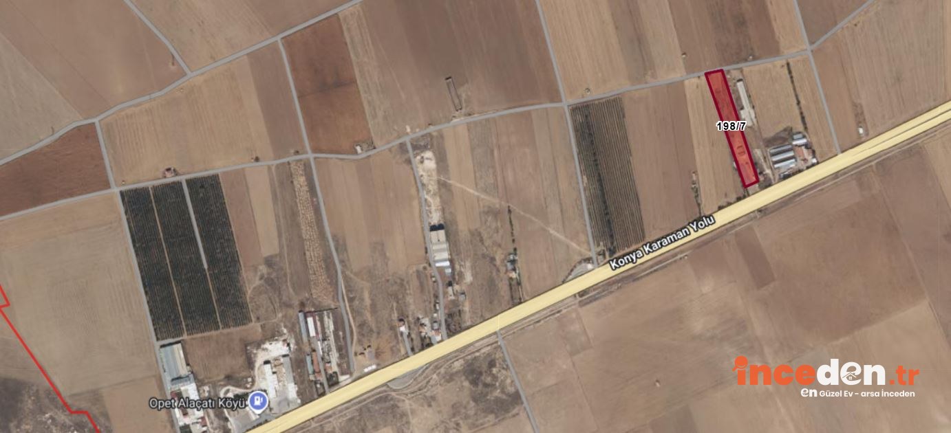 EREĞLİ ANA YOLU ÜZERİ 8.635 M² SATILIK TARLA — Karaman